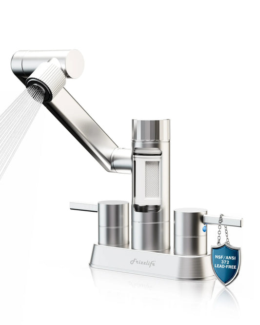 [Pre-Orden] Frizzlife MF1080-D – Grifo con Filtro de Agua para Baño y Cocina de Níquel Cepillado