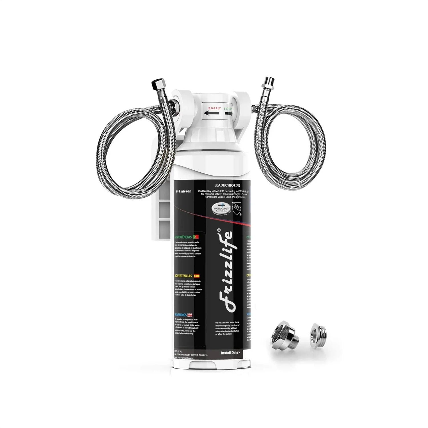 Frizzlife MK99 - Filtro De Agua Debajo Del Fregadero