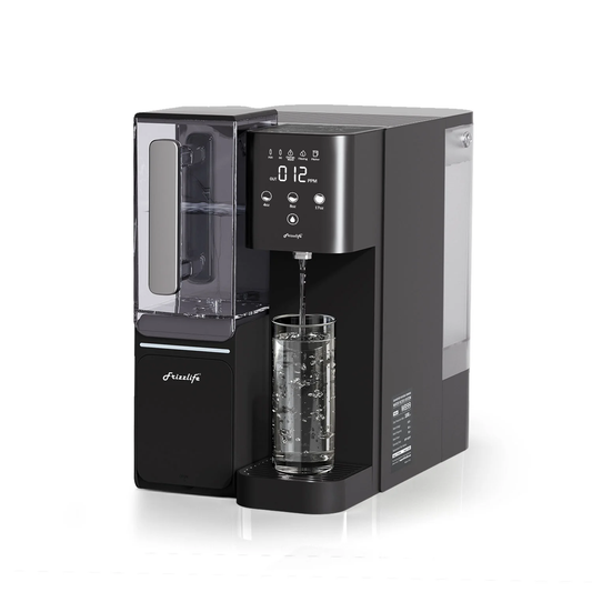 Frizzlife WB99-C – Sistema de Ósmosis Inversa de Sobremesa con Agua Alcalina