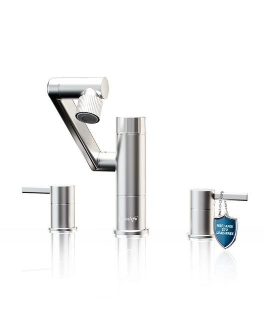 [Pre-Ordena] Frizzlife MF1080-X – Grifo con Filtro de Agua para Baño y Cocina en Níquel Cepillado