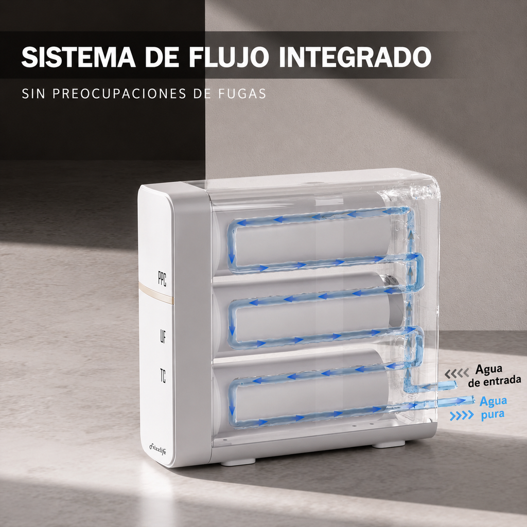 Frizzlife GX99 - Sistema De Ultrafiltración De 0.01 Micras