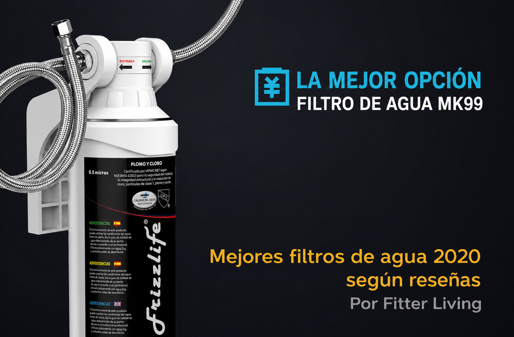 Frizzlife MK99 - Filtro De Agua Debajo Del Fregadero