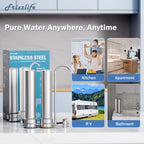 Purificador de Agua Frizzlife DS99 – Filtración Avanzada en 8 Etapas