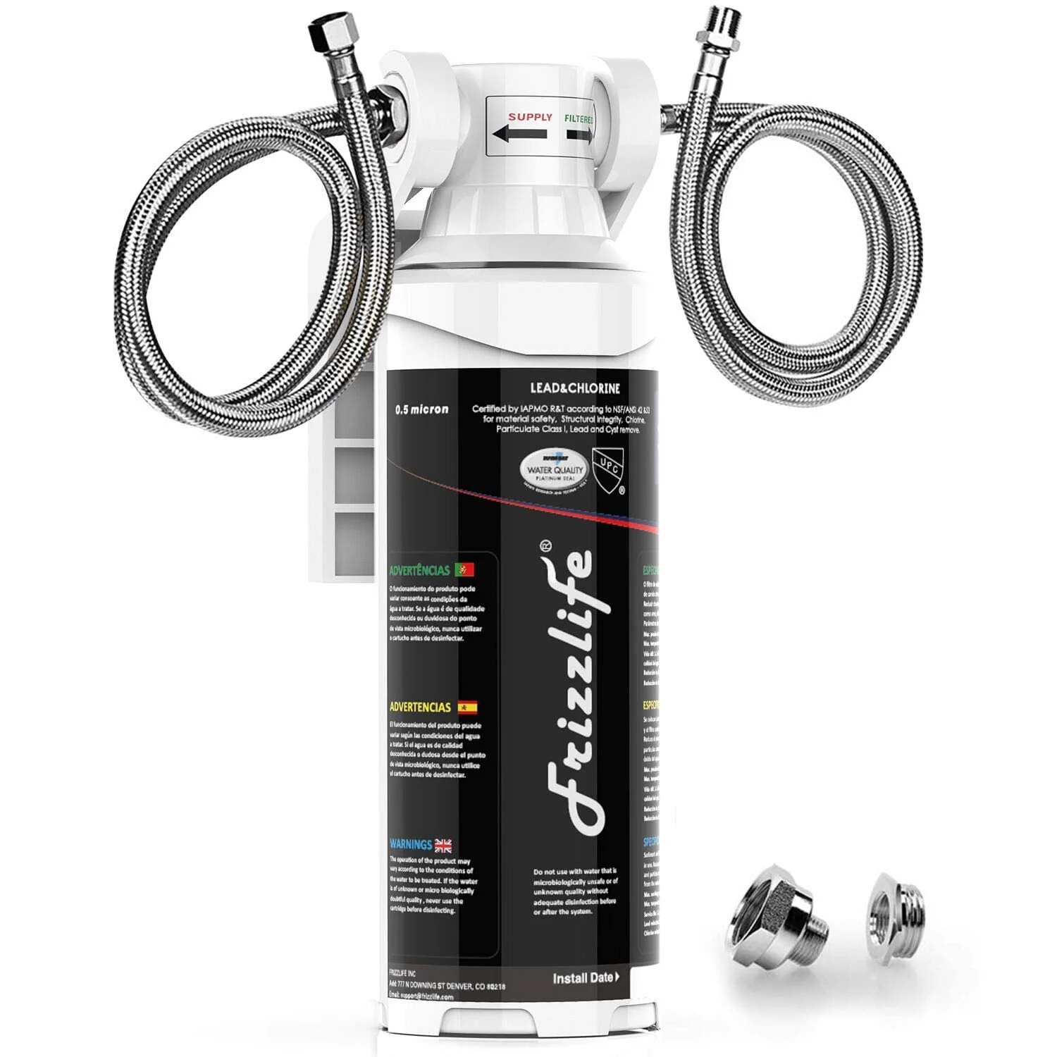 Purificador de Agua Frizzlife MK99 – Sistema Compacto de Filtración Avanzada