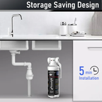 Purificador de Agua Frizzlife MK99 – Sistema Compacto de Filtración Avanzada