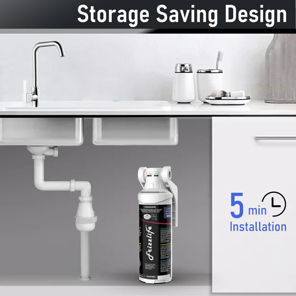 Purificador de Agua Frizzlife MK99 – Sistema Compacto de Filtración Avanzada