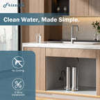 Purificador de Agua Frizzlife UDS99 – Filtro Bajo Lavadero de 8 Etapas