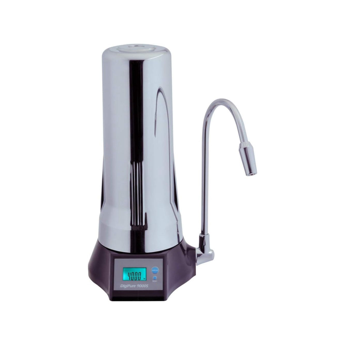 Digipure 9000S sistema de filtracion de agua para encimera con monitor digital